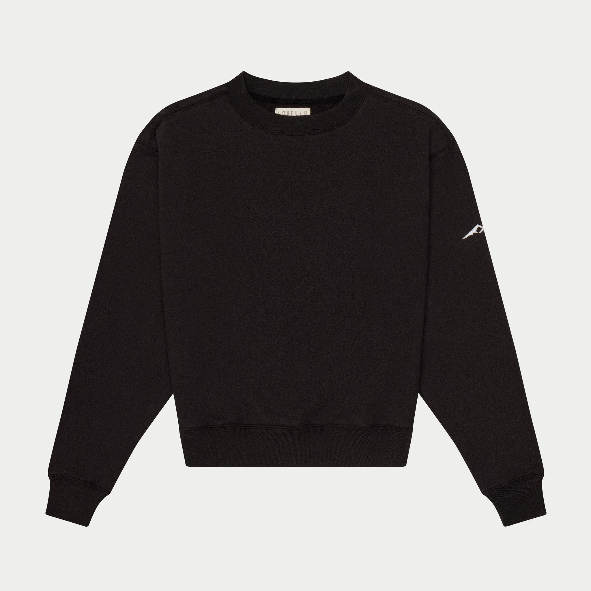 SKI CREWNECK - BLACK