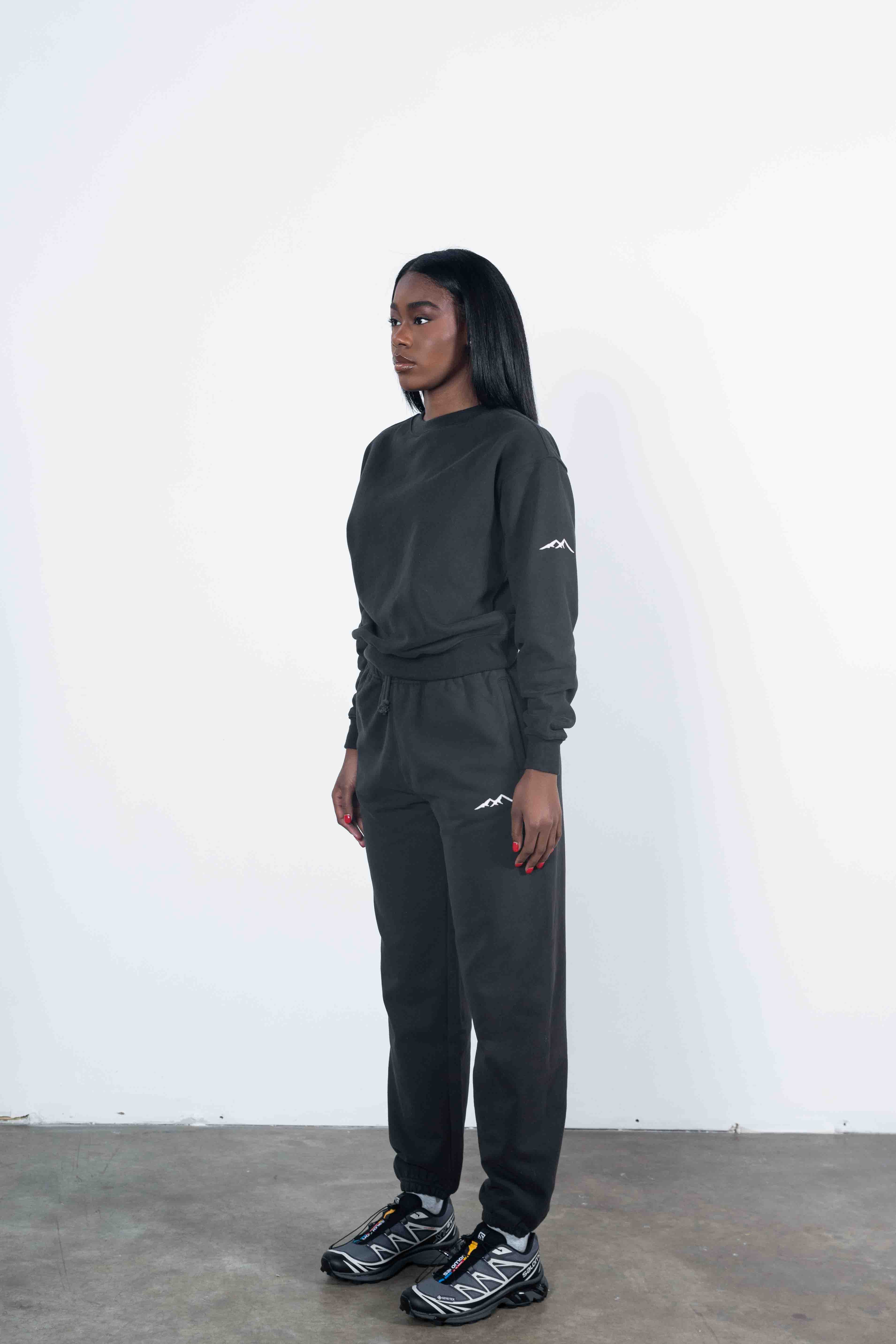 SKI SWEATPANTS - BLACK