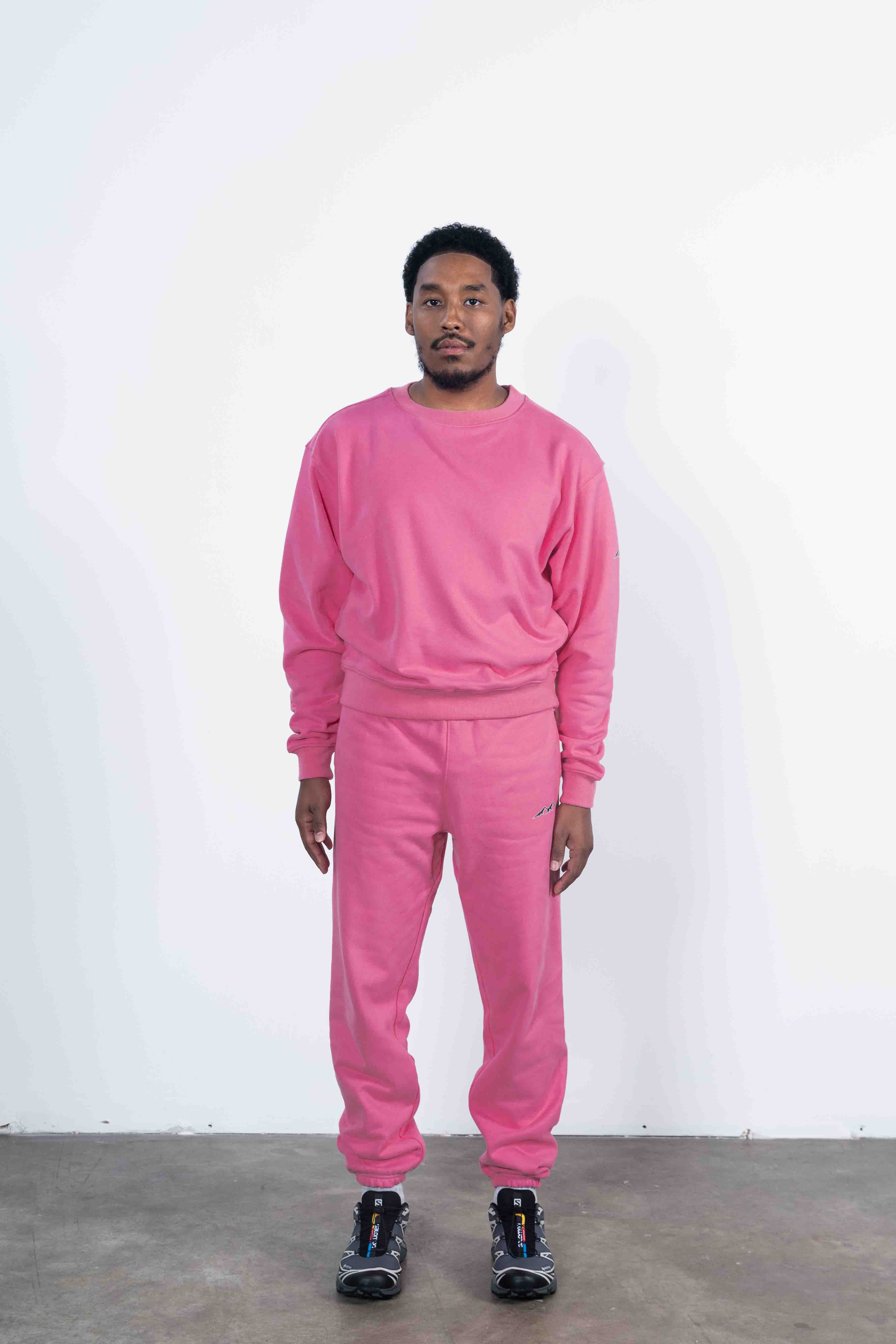 SKI CREWNECK - PINK