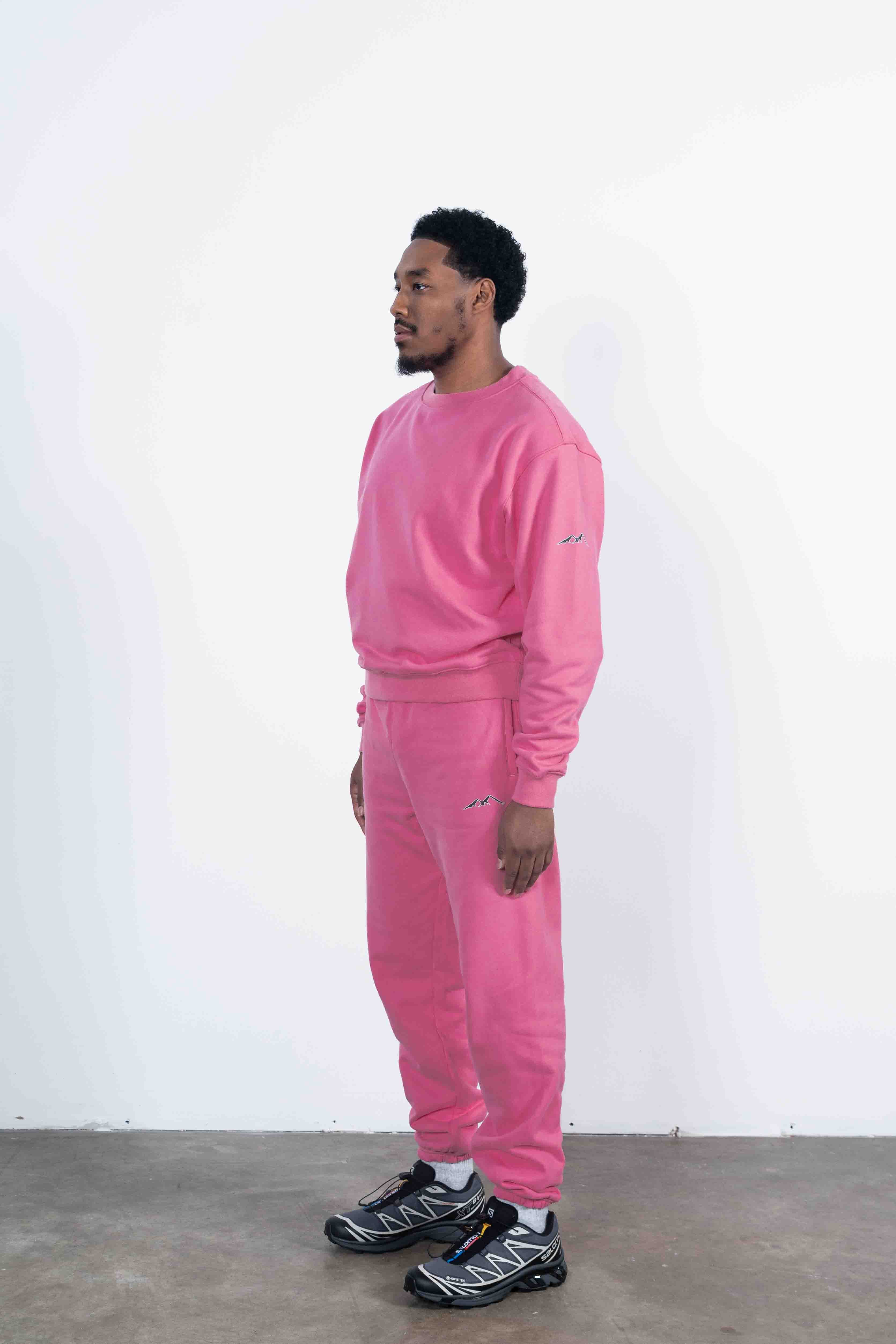 SKI CREWNECK - PINK