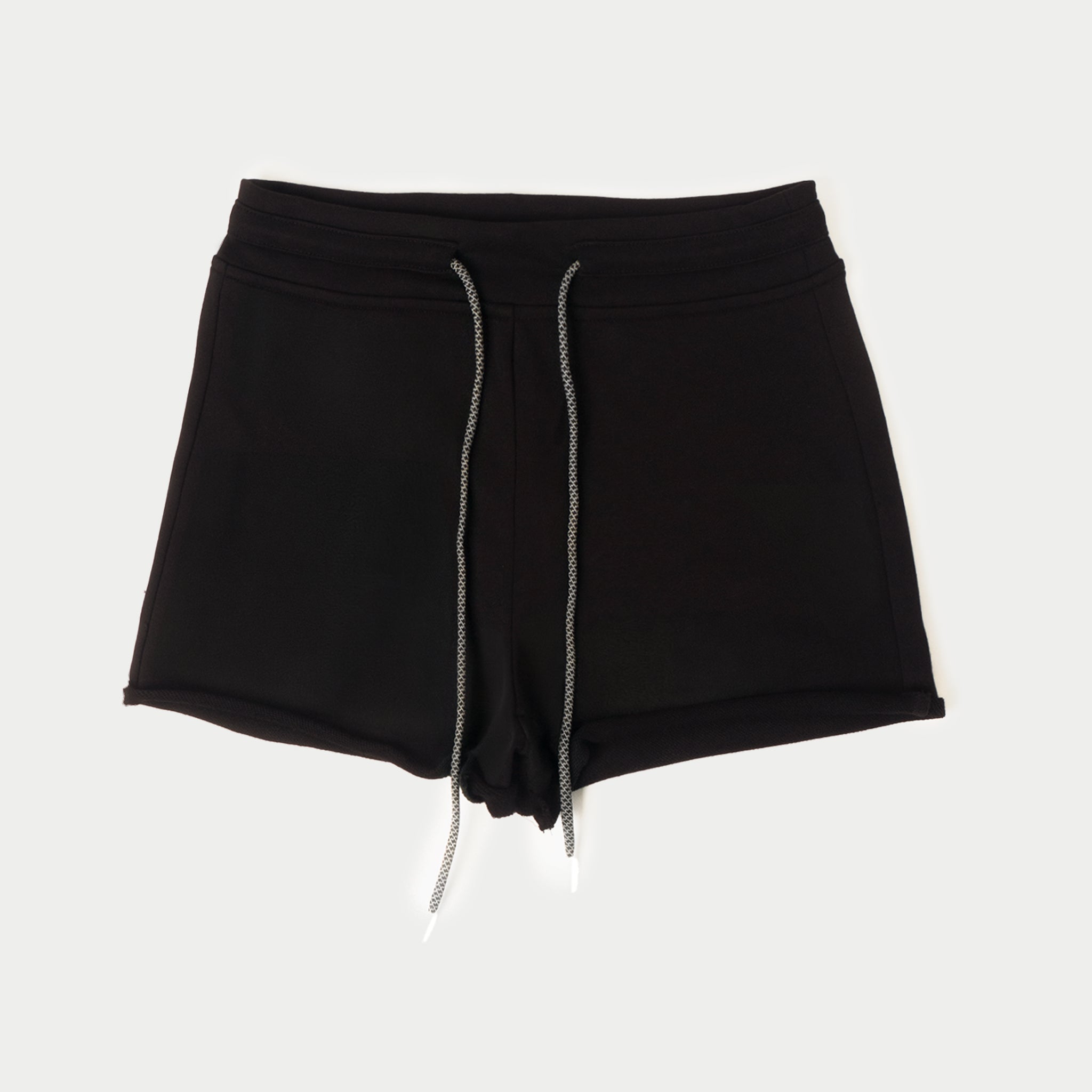 STEFANI SHORT - BLACK/SILVER