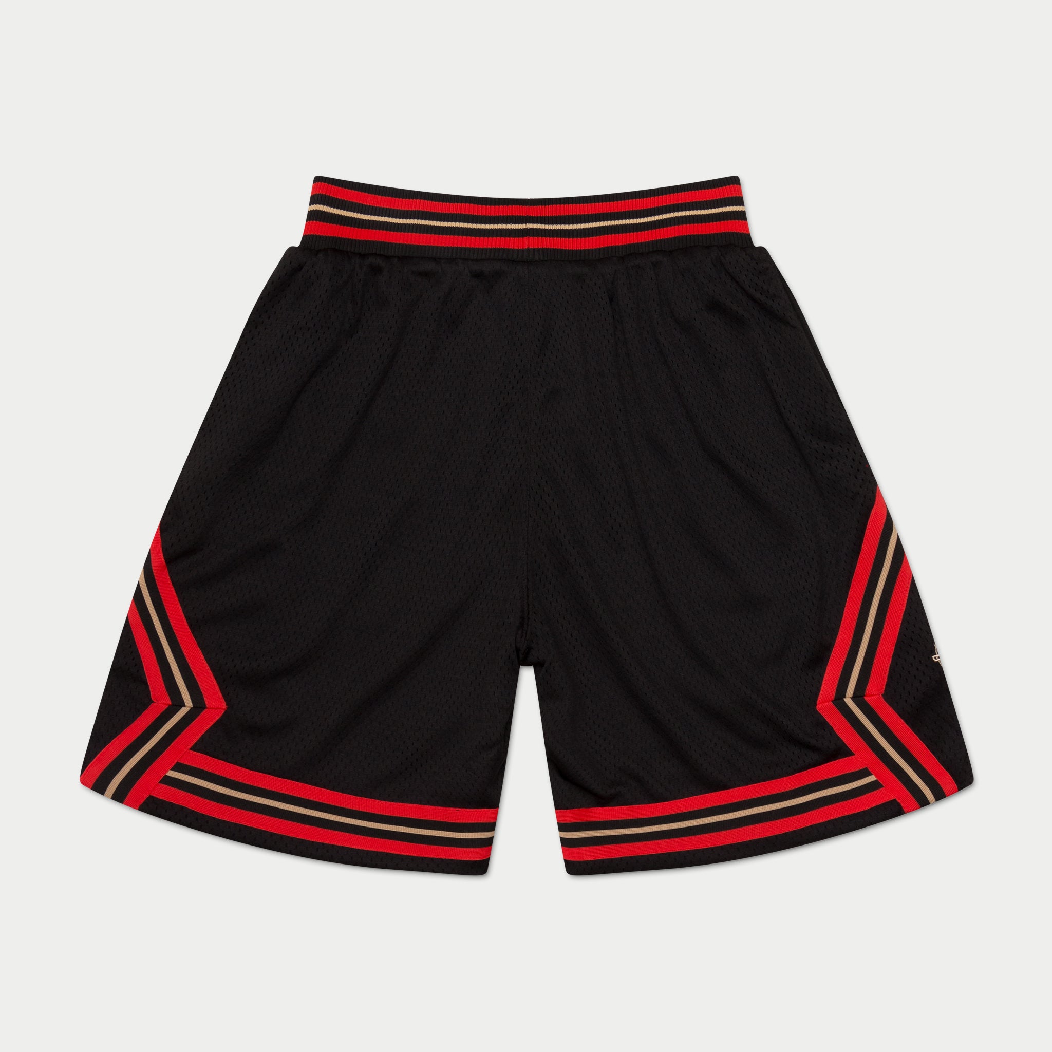 B-BALL SHORT - BLACK/RED