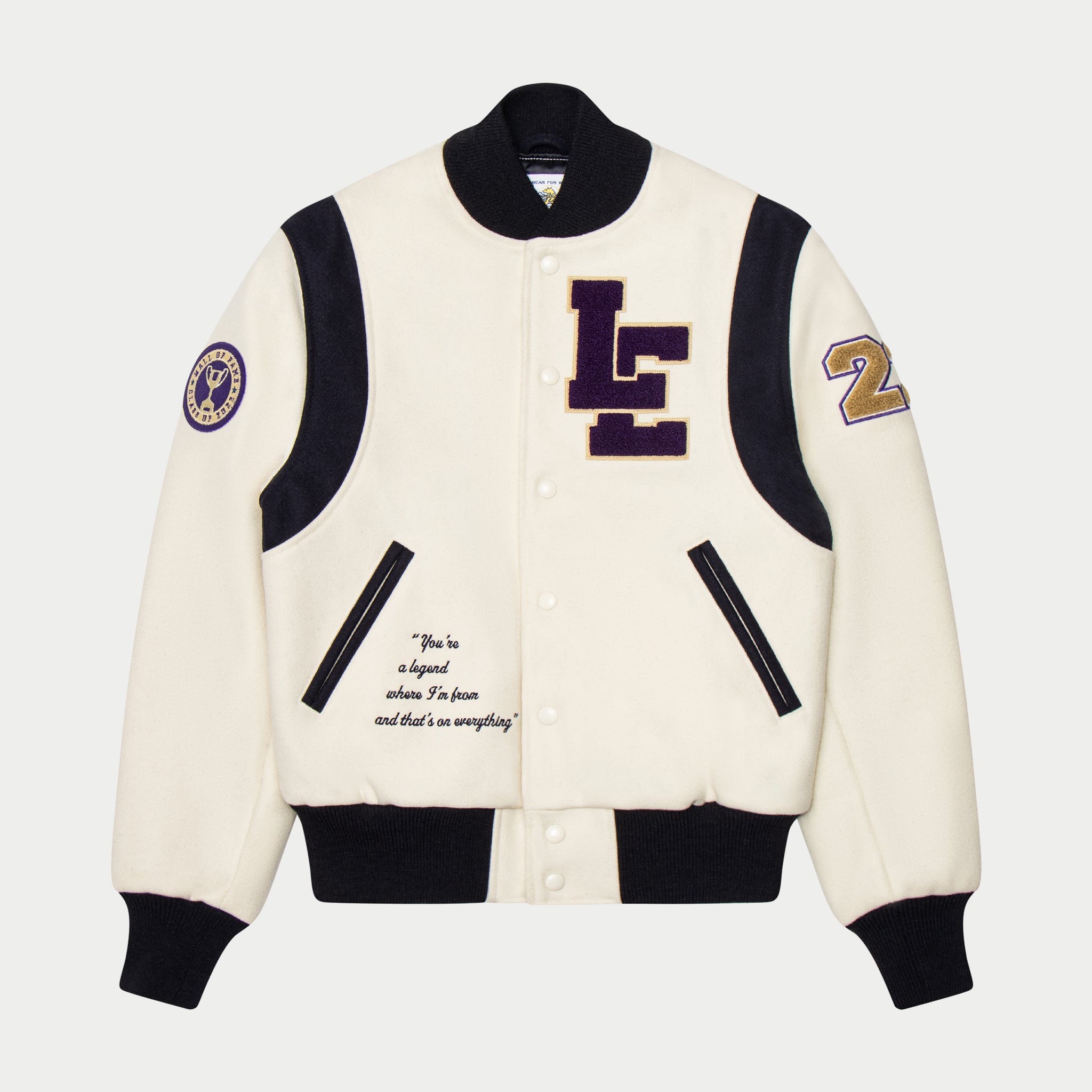 Louis Vuitton logo Varsity Baseball Jacket -  Worldwide  Shipping