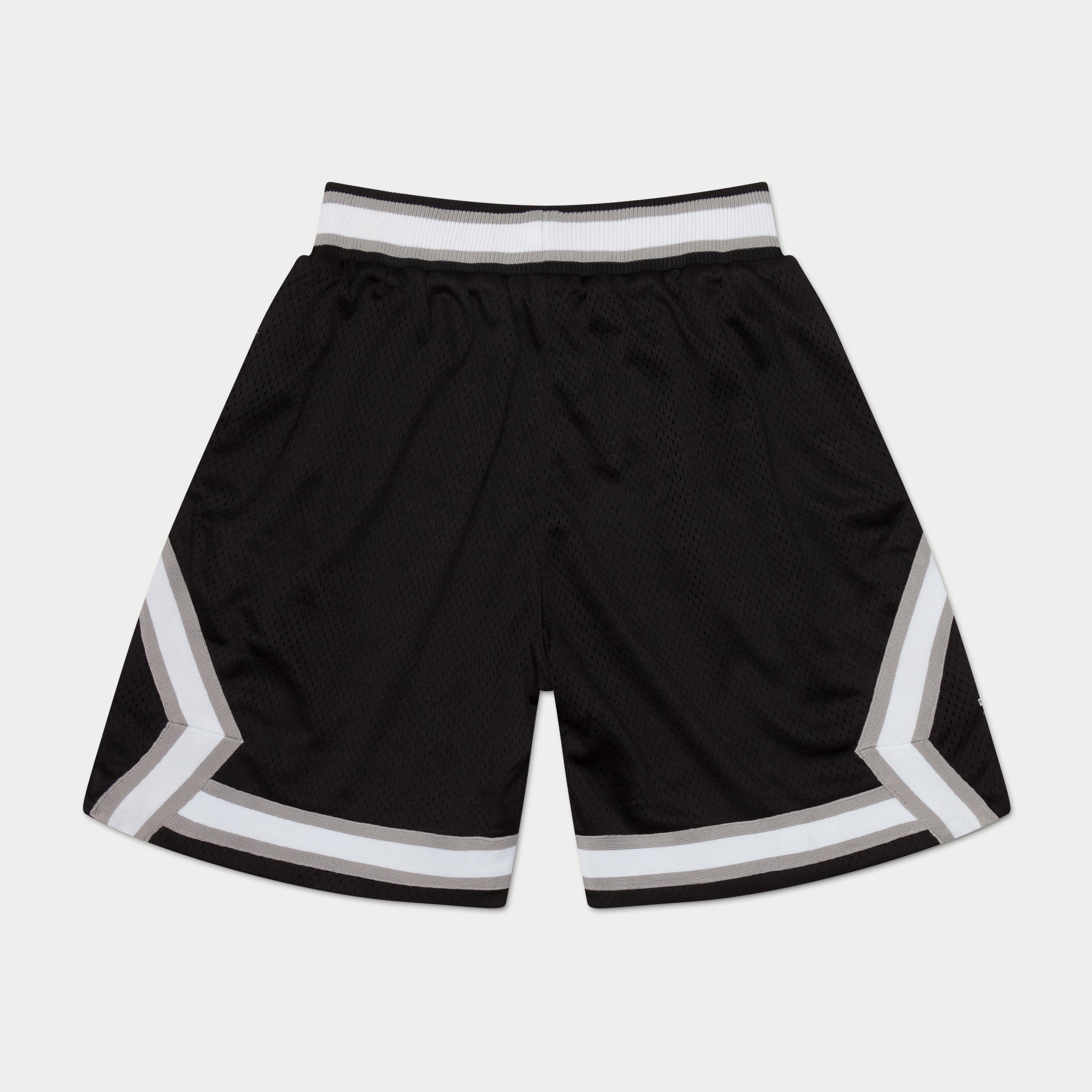 B-BALL SHORTS - BLACK/GREY