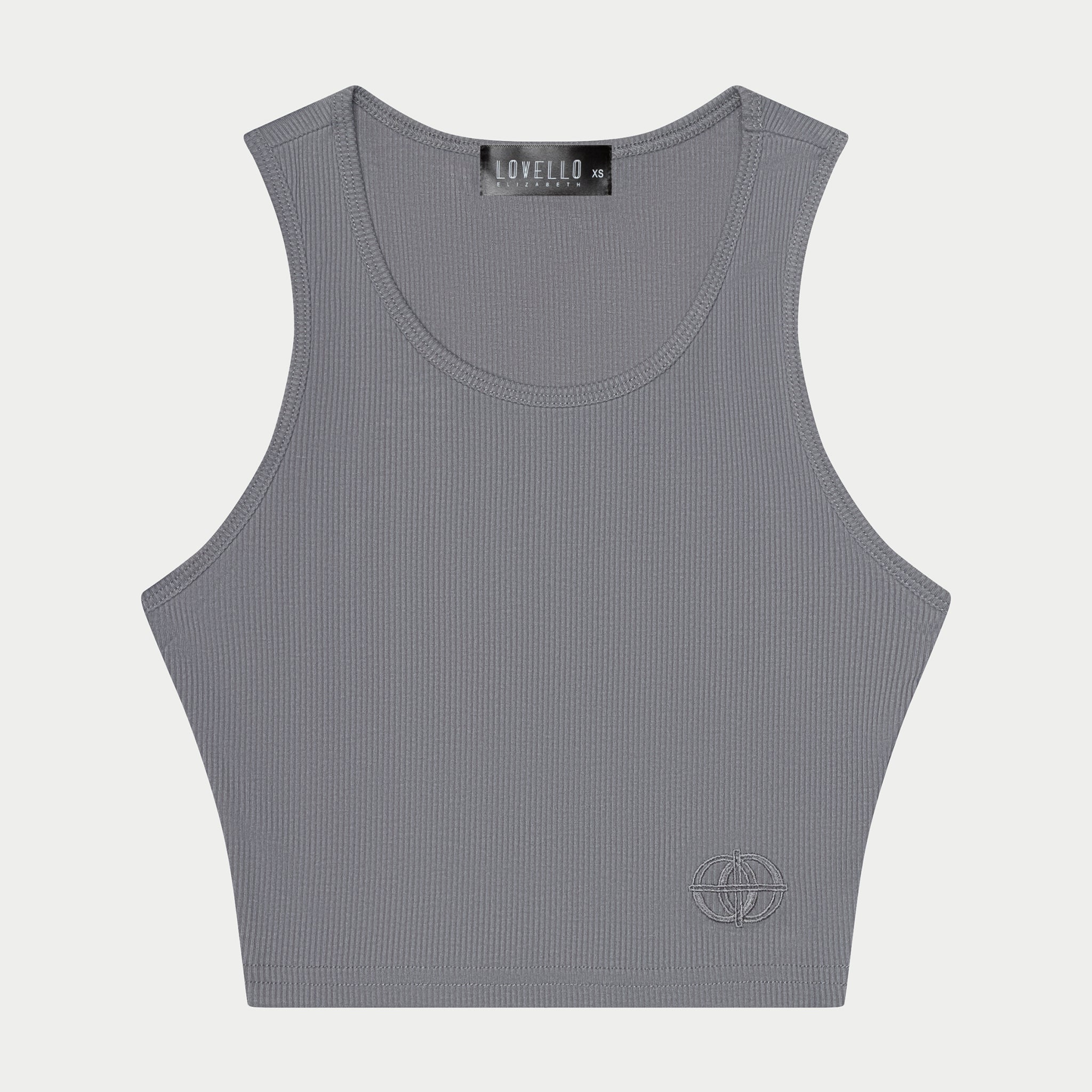 RIBBED CROP TANK - STEEL