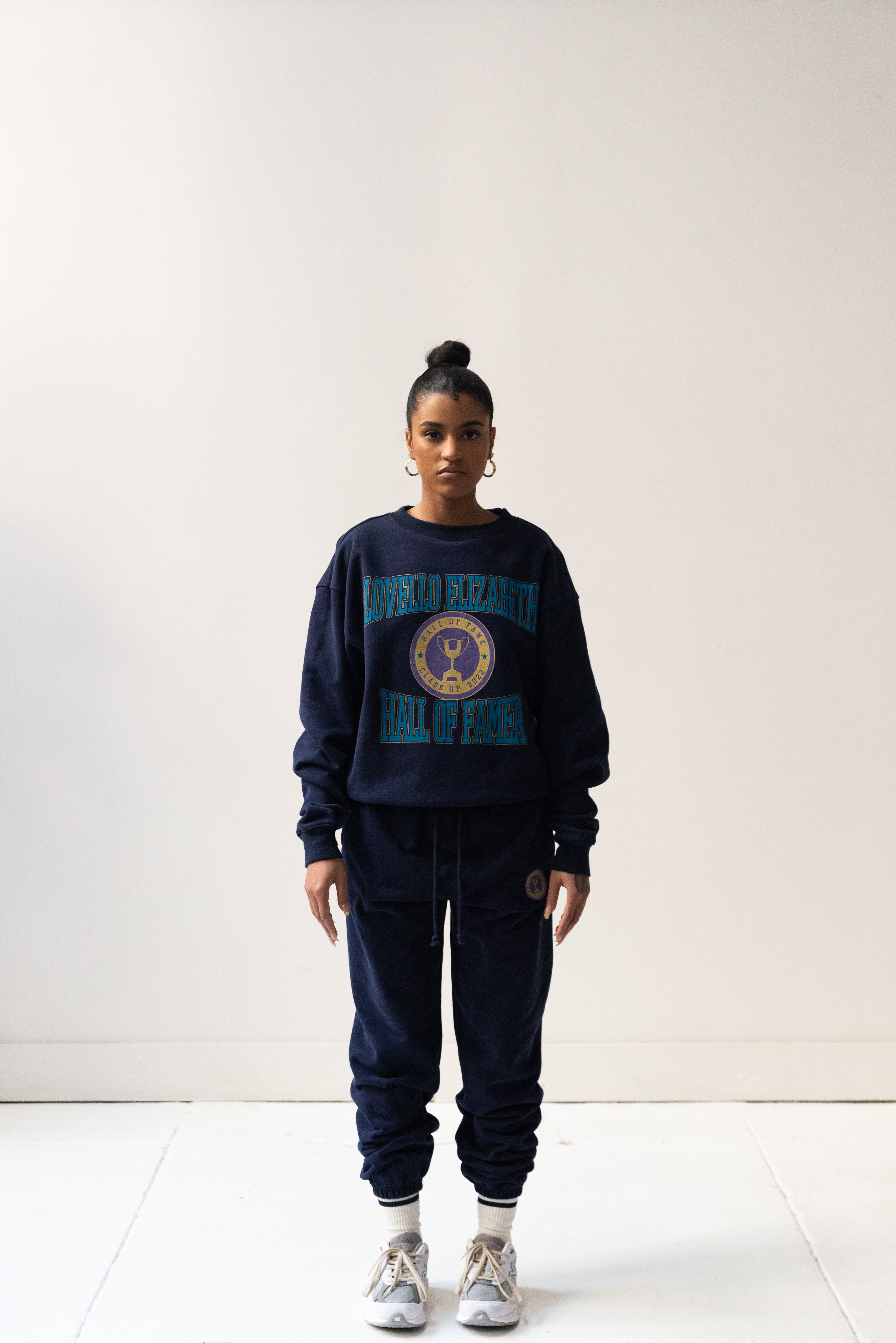 HOF CREWNECK - MARITIME BLUE